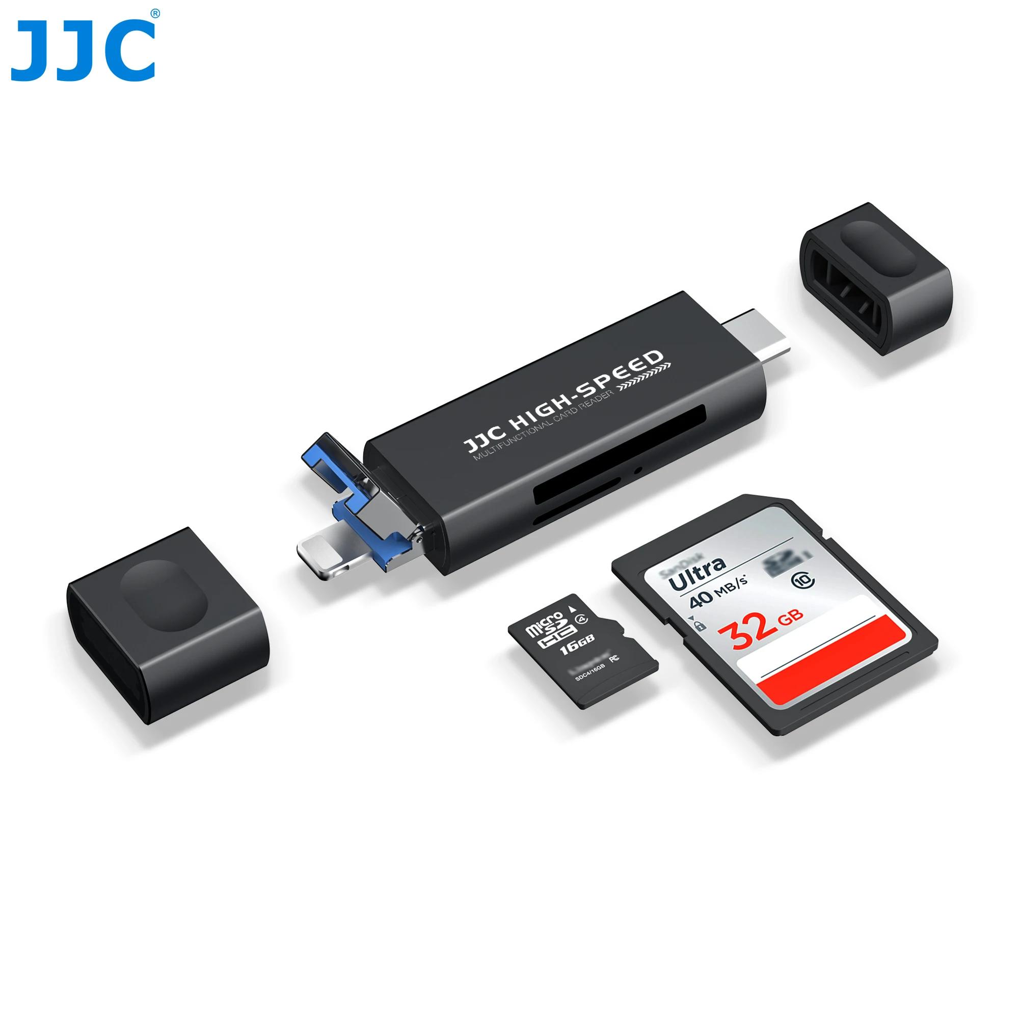 JJC MicroSD ޸ ī  , USB 3.0, 2.0 A Ÿ, Ʈ, USB 3.0 C Ÿ Ʈ,  ƺ ƮϿ